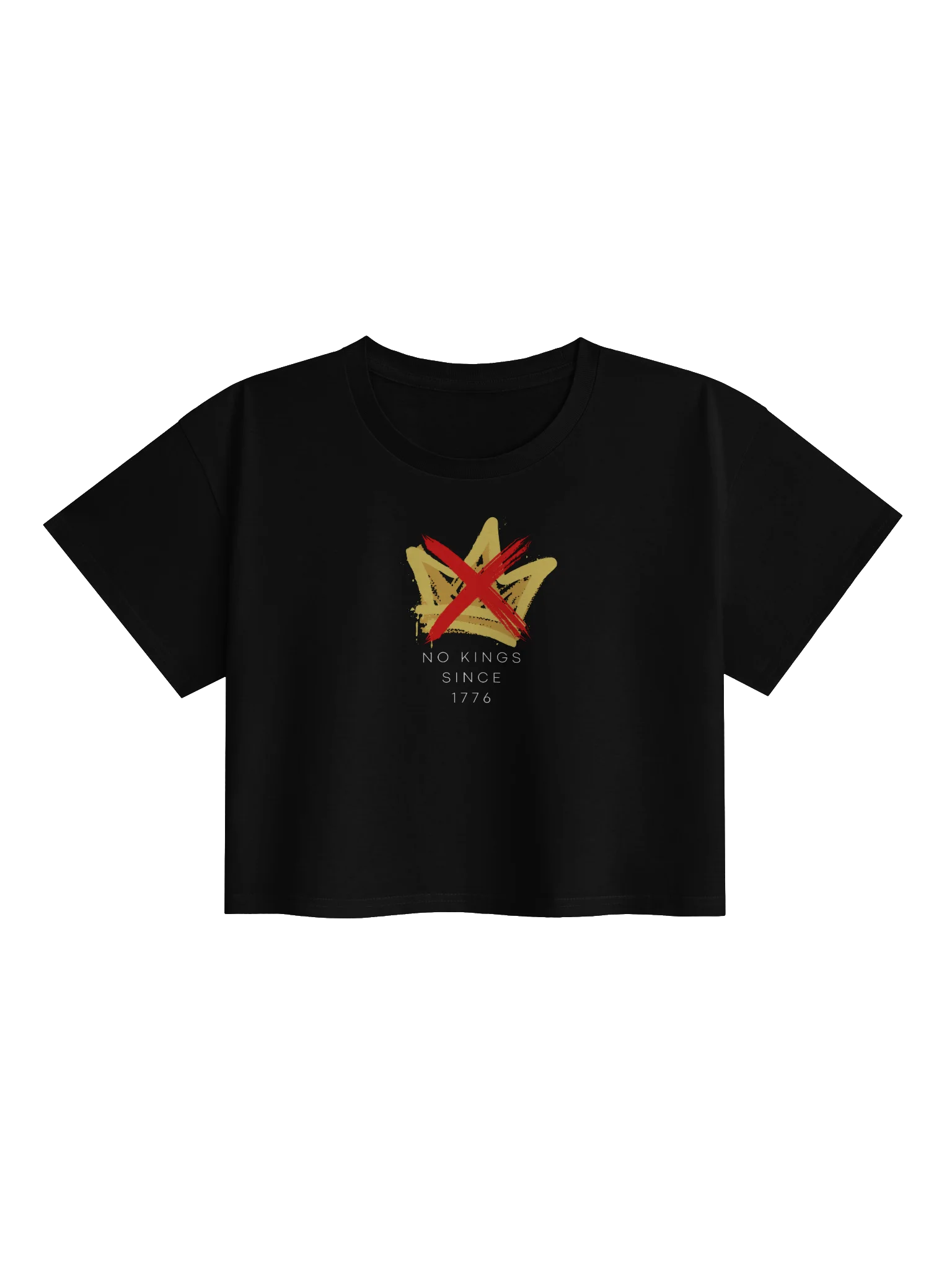No Kings Cropped Tee. product image (1)