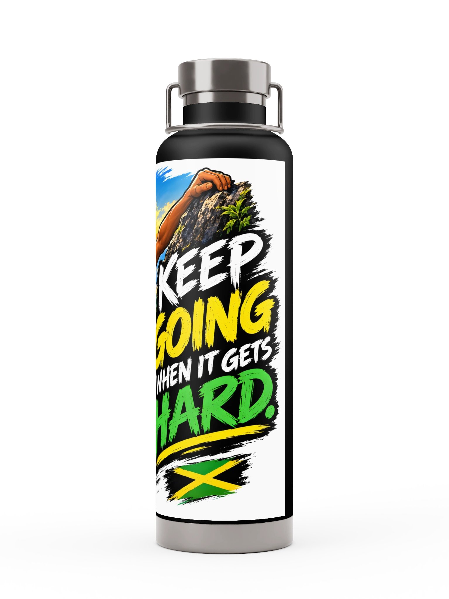 Keep Going Rock Climb Motivation Bottle product image (2)