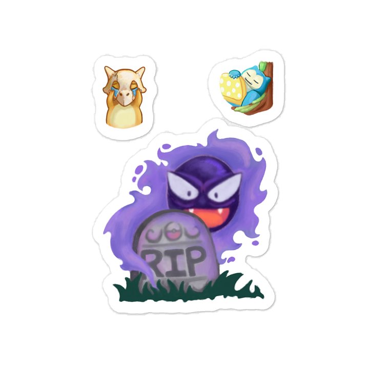 Ghastly and Friends Stickers product image (2)