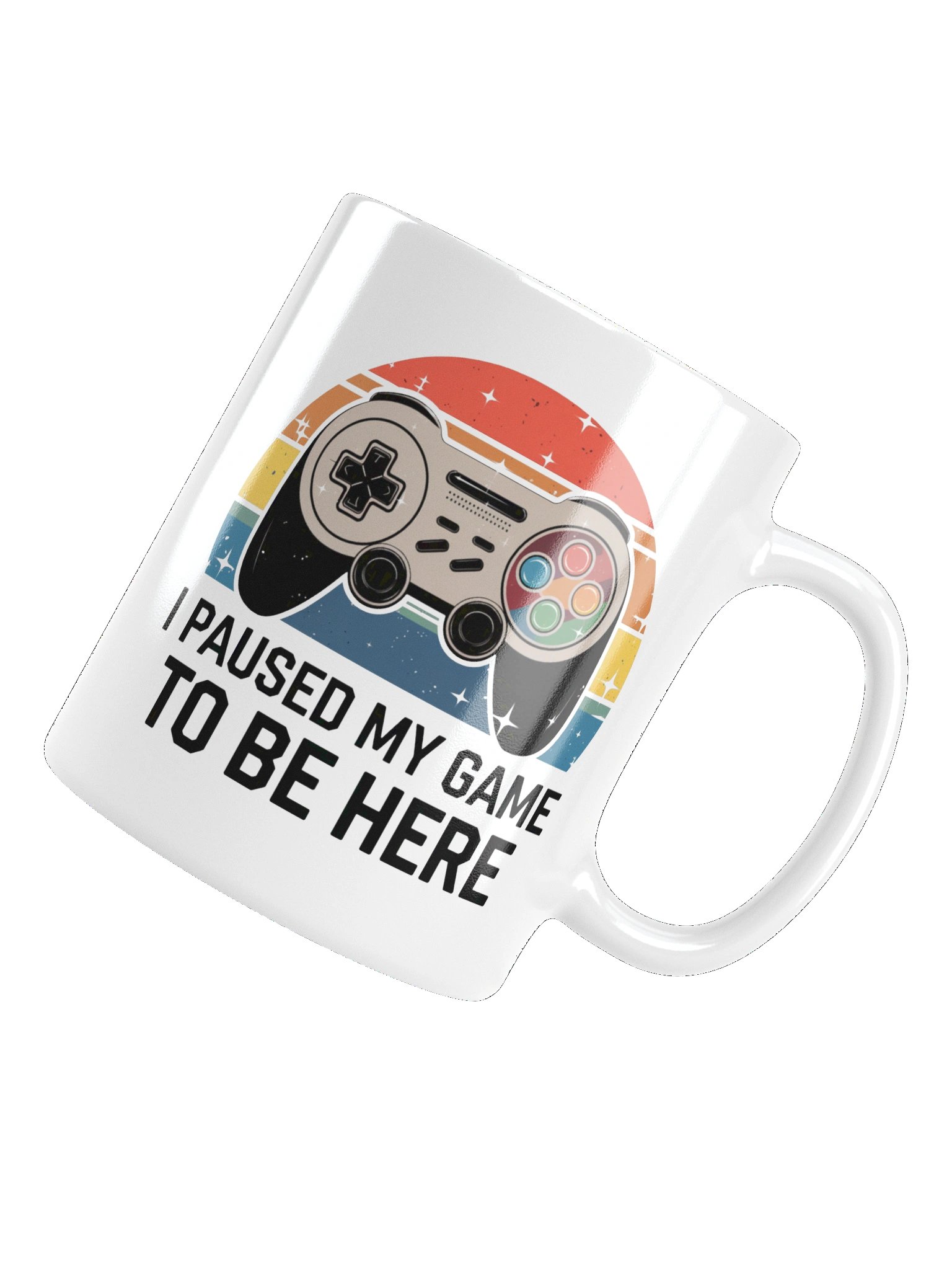 Retro Gamer's Pause Game Coffee Mug product image (17)