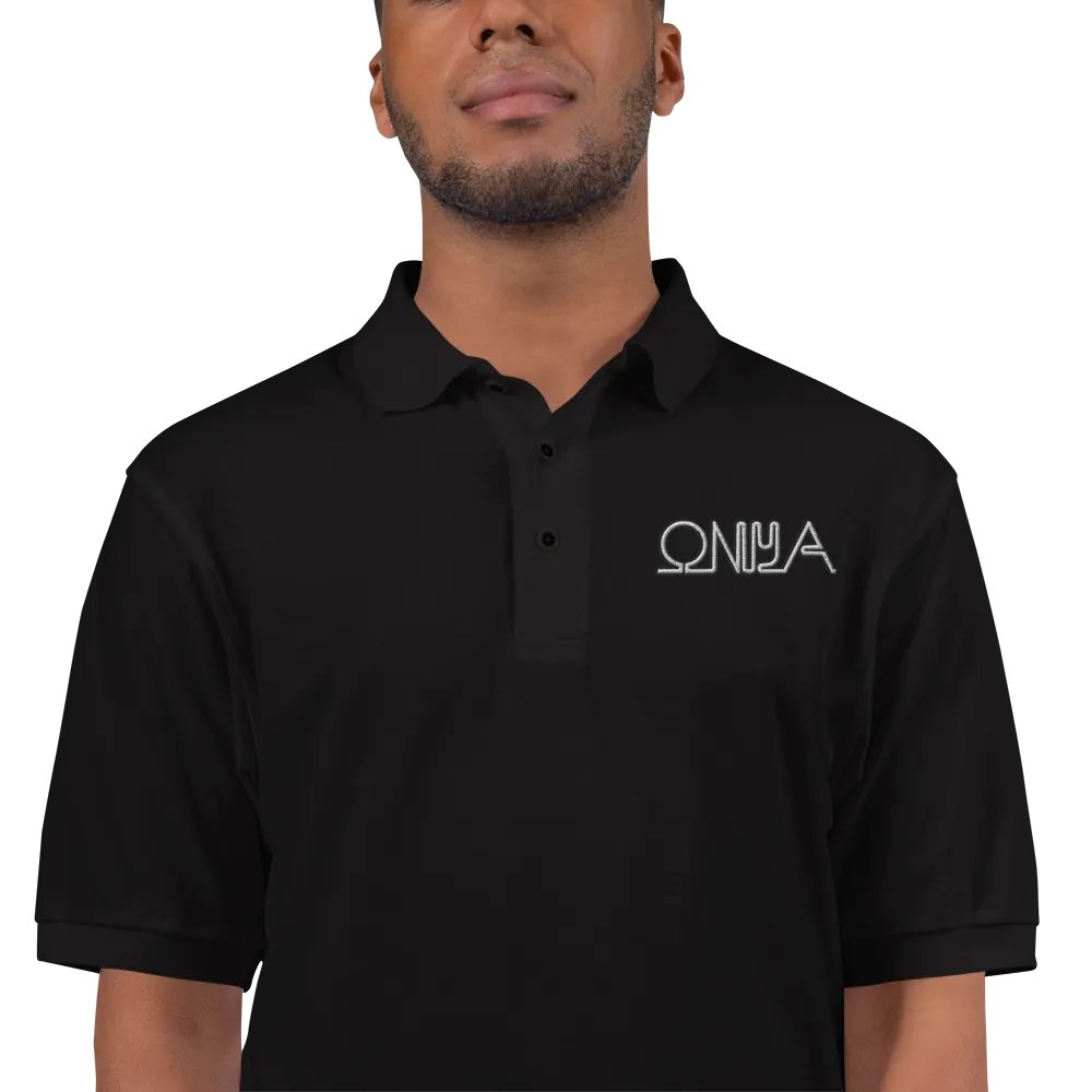 ONYA Embroidered Polo Tee product image (1)