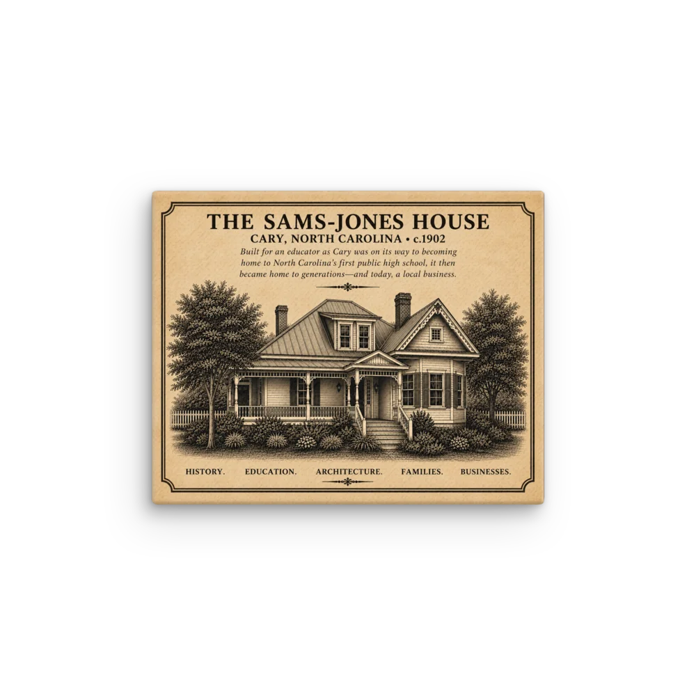 The Sams-Jones House 10X8 Thin Canvas product image (1)