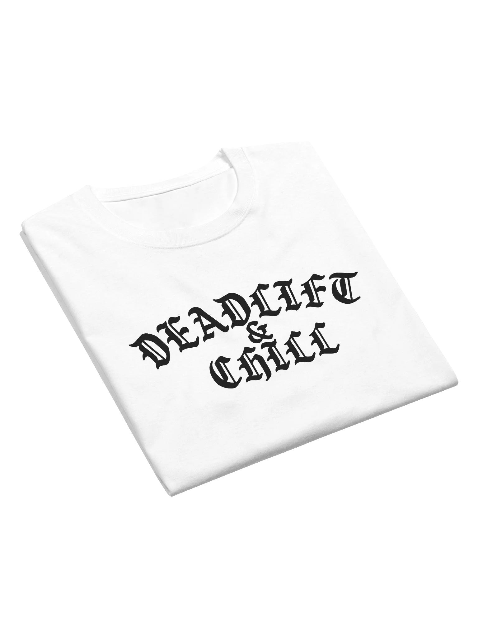DEADLIFT & CHILL LONG SLEEVE (BLACK LOGO) product image (5)