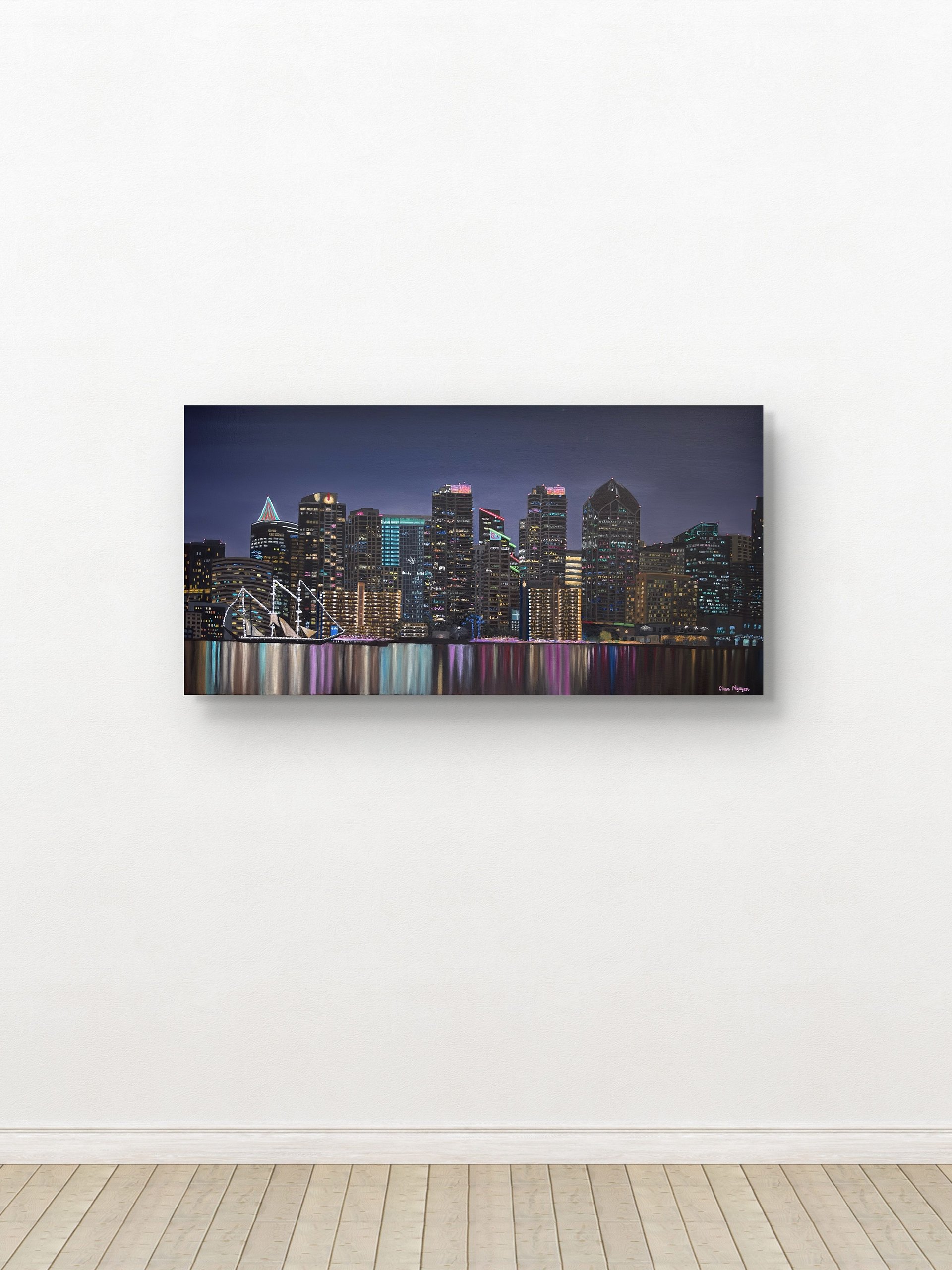 Goodnight San Diego - Canvas Print product image (7)