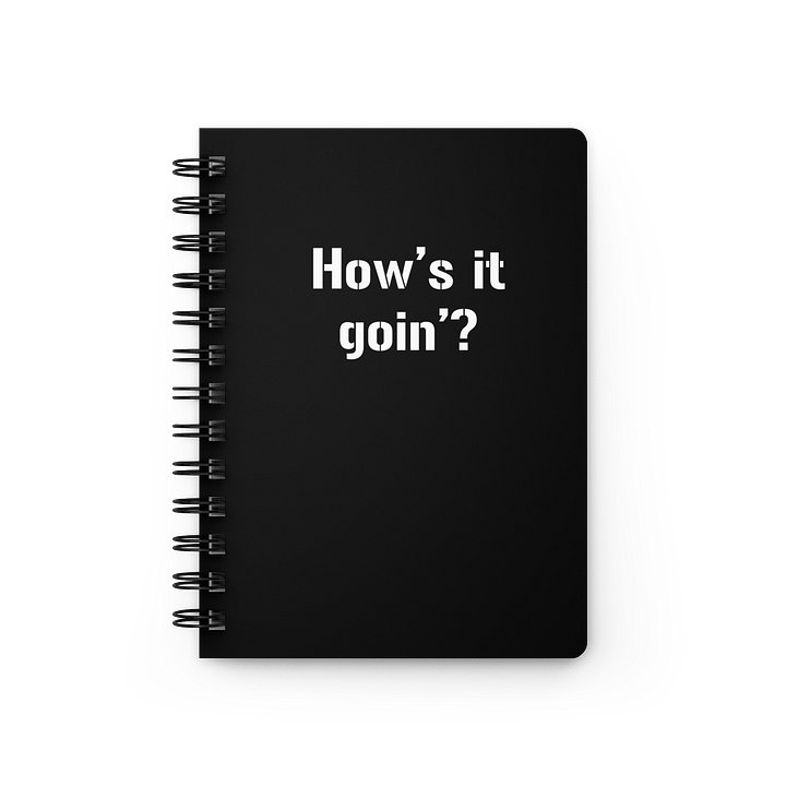 How's it Goin'? Quote Book (spiralbound) product image (1)