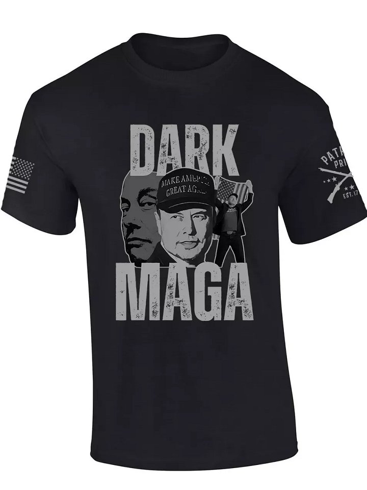 Trenz Shirt Company Trump 2024 Musk Dark MAGA Short Sleeve T-shirt product image (1)