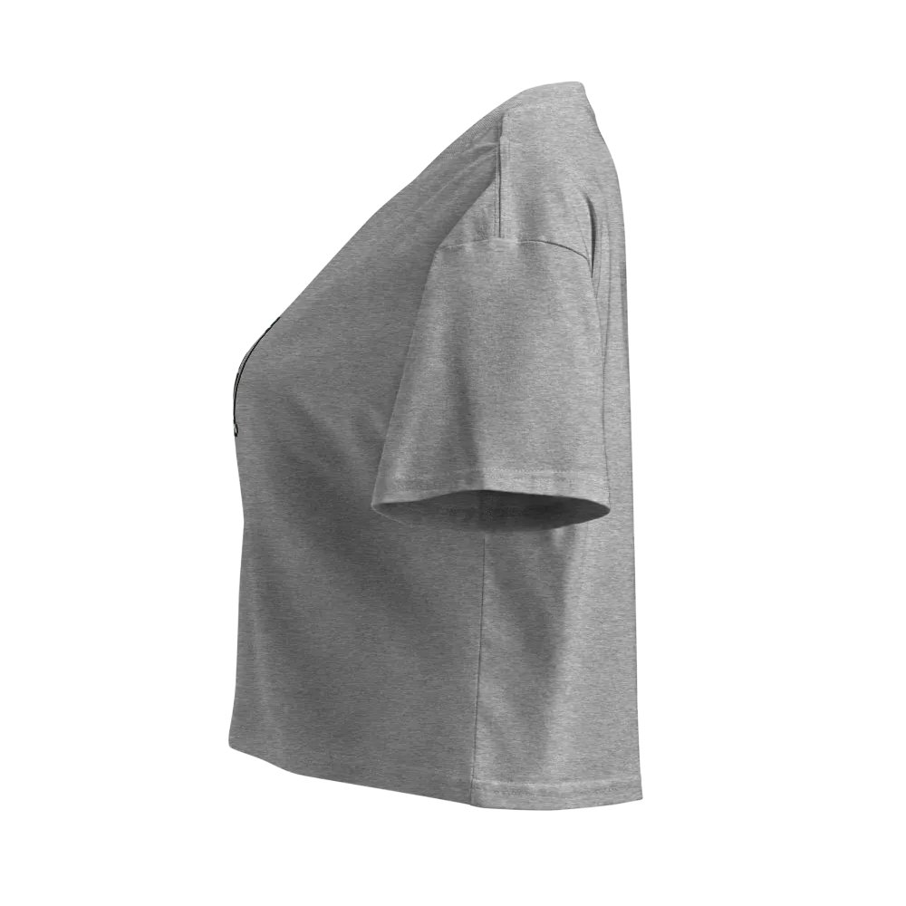 8-Bit Game Over? x AS Colour Crop Top Stitched product image (2)
