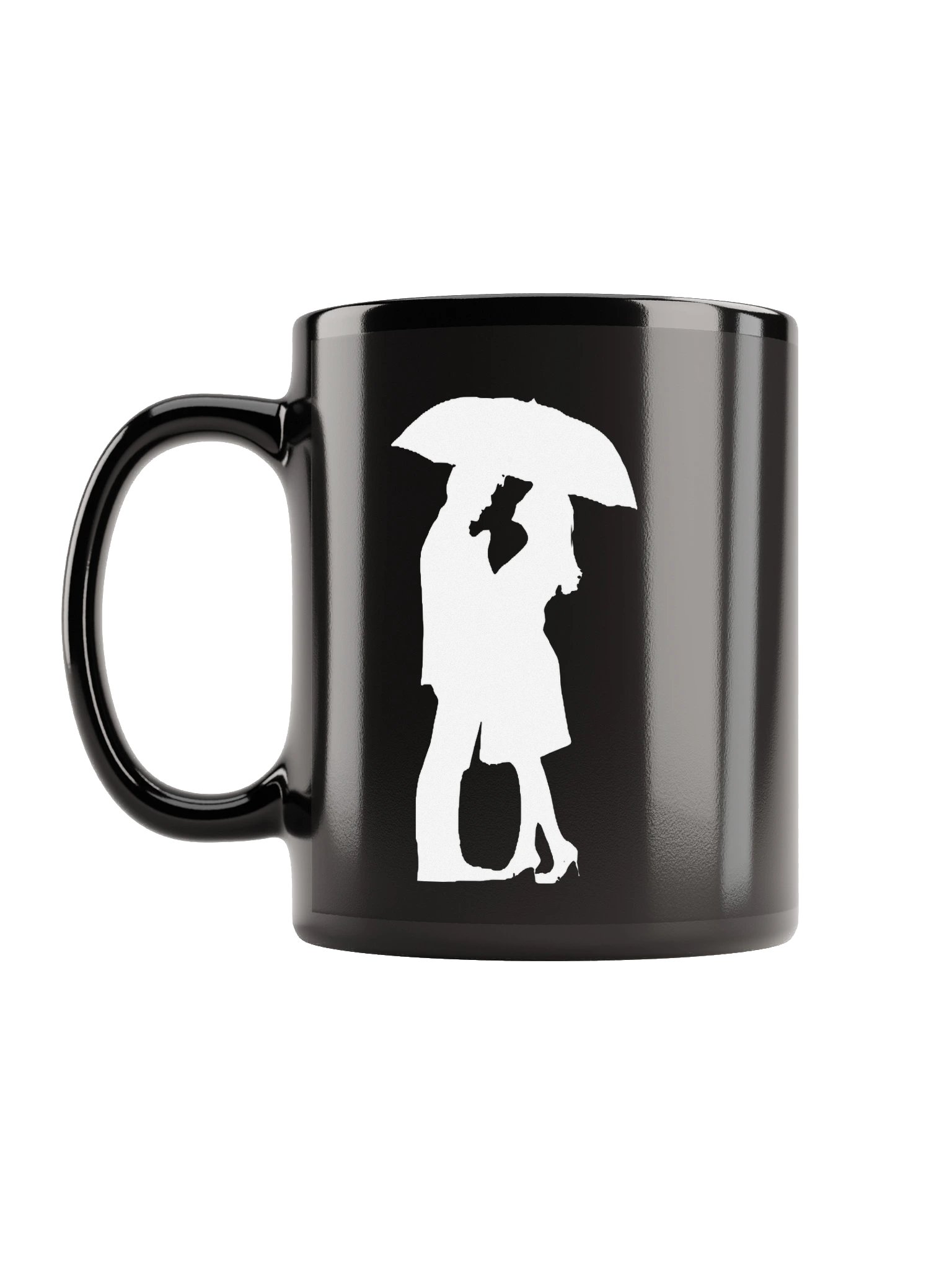 Two Hearts Black Mug product image (7)
