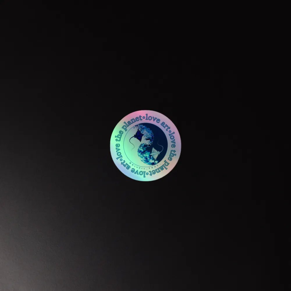 Eagle Ray Holographic Sticker Set product image (3)