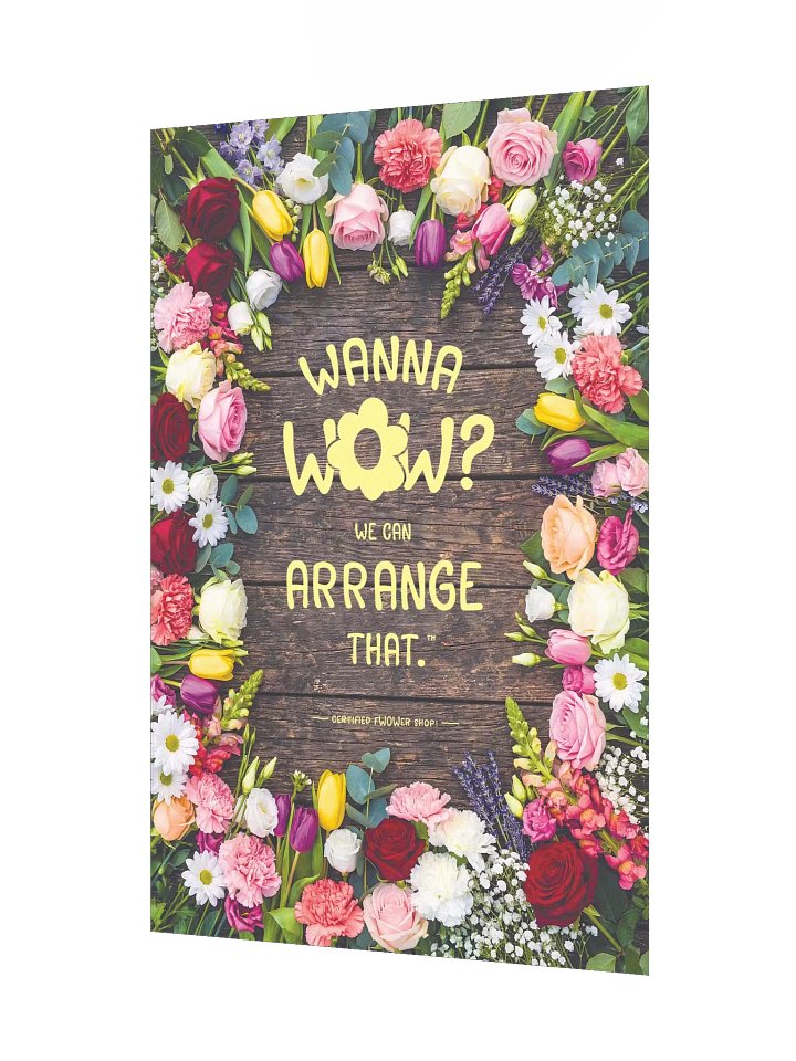Wanna WOW? Poster product image (2)