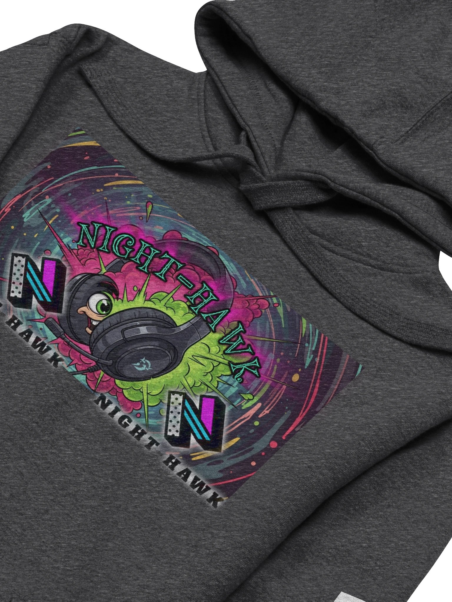 NIGHT-HAWK Geometric Unisex Hoodie product image (3)