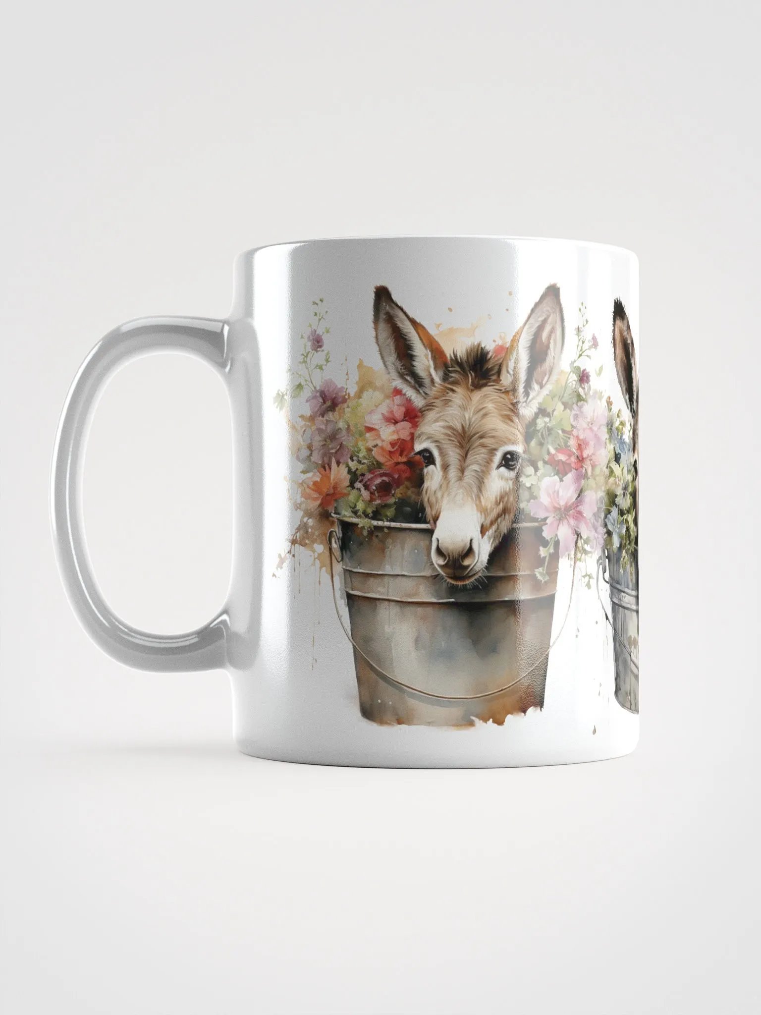 Whimsical Donkey Garden Mug product image (4)