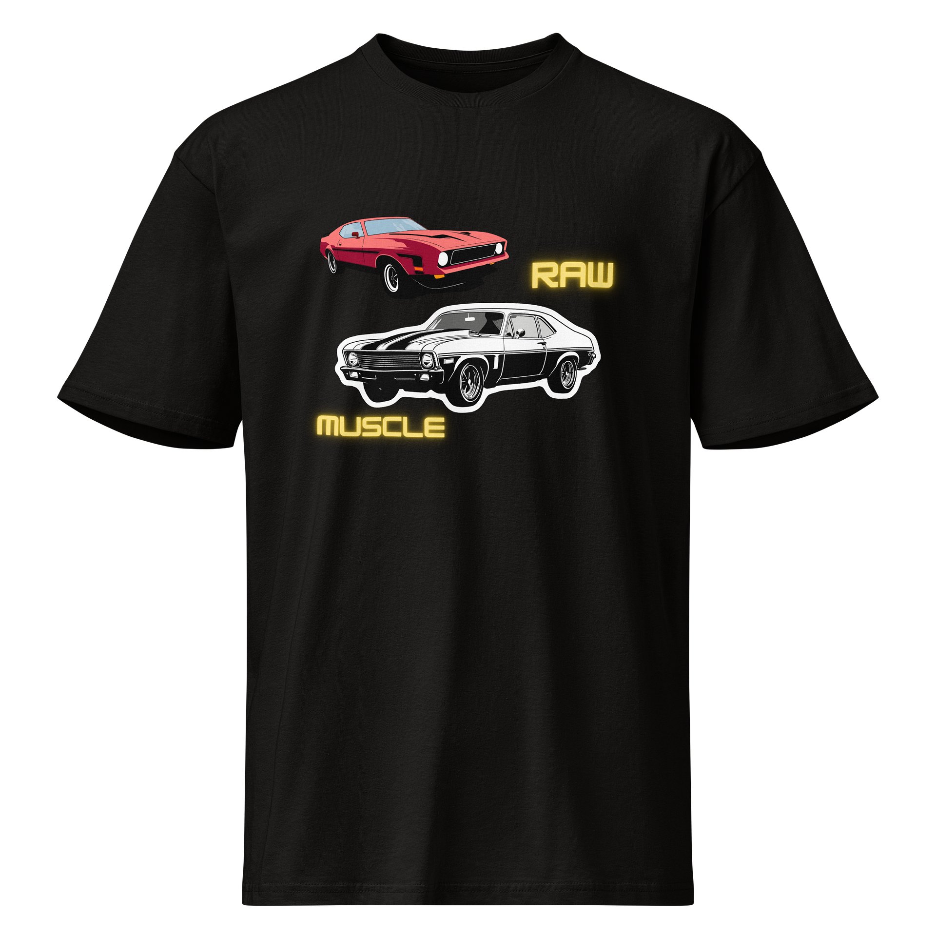 Raw Muscle Car Tee product image (1)