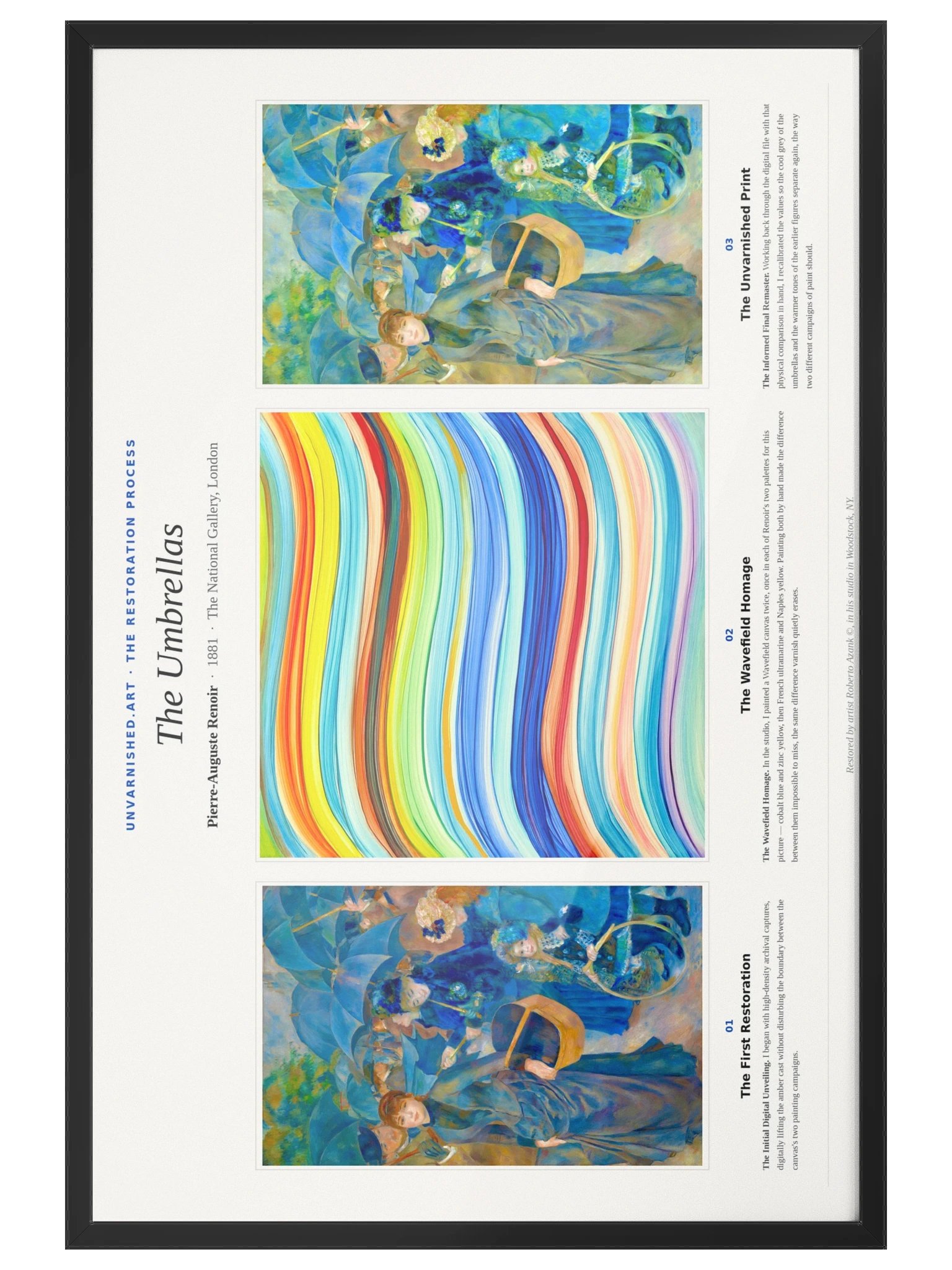 The Umbrellas — Framed Process Poster product image (4)