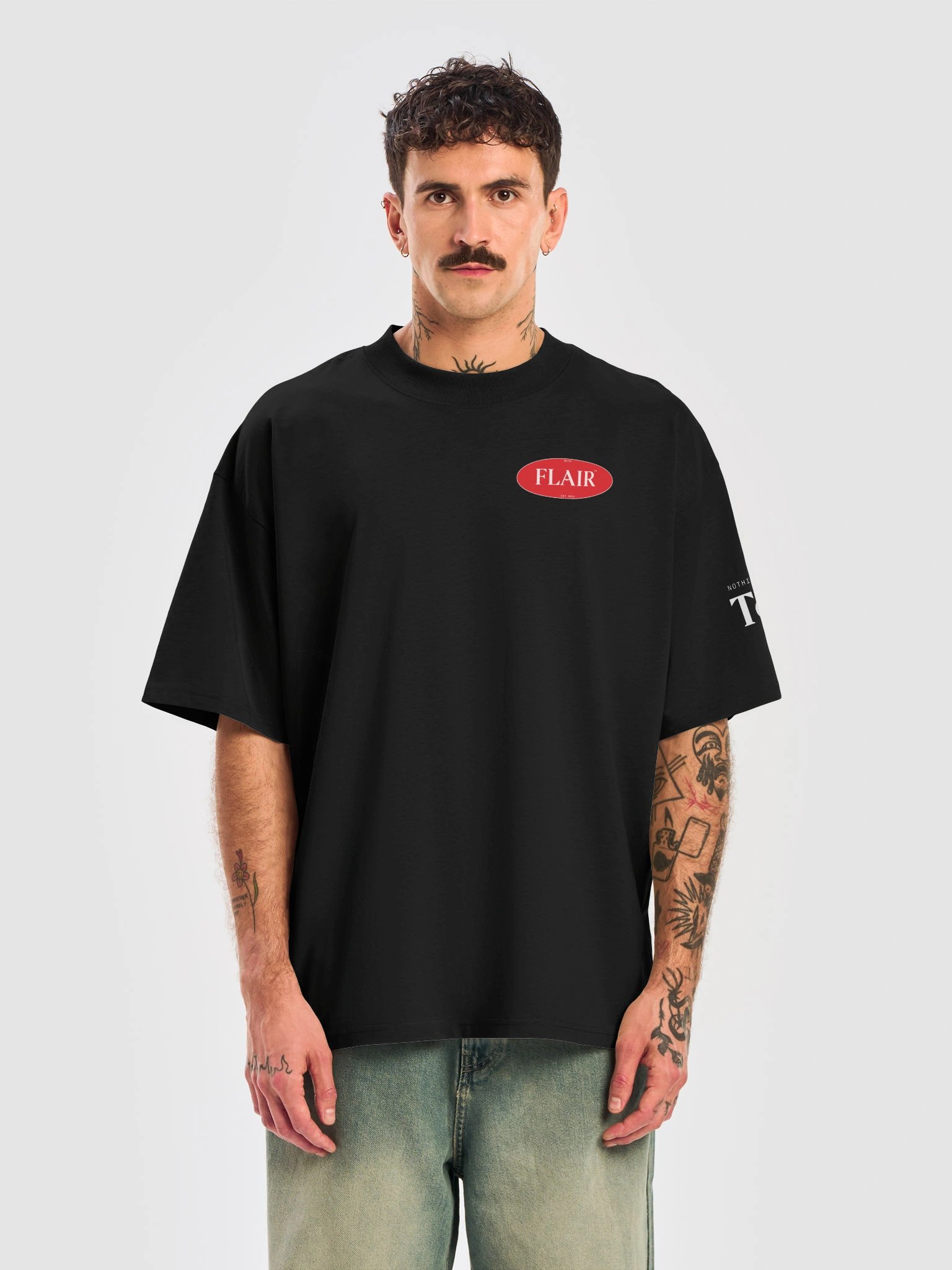 Oversized Mens Tee - Flair - Media Team product image (5)