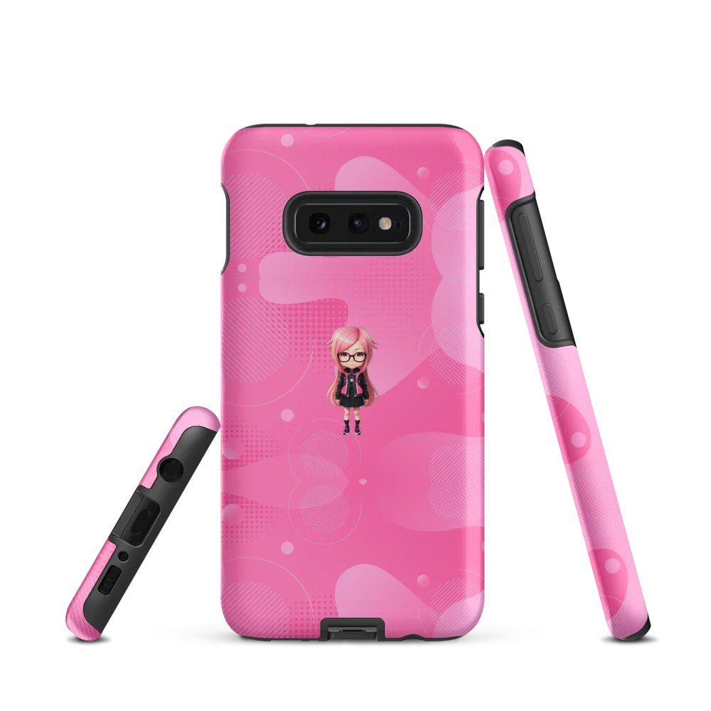 (PINK CHIBI) K Case for Samsung product image (1)