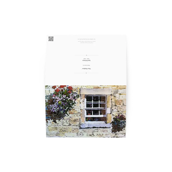 'The Wee Window' (watercolour) product image (2)