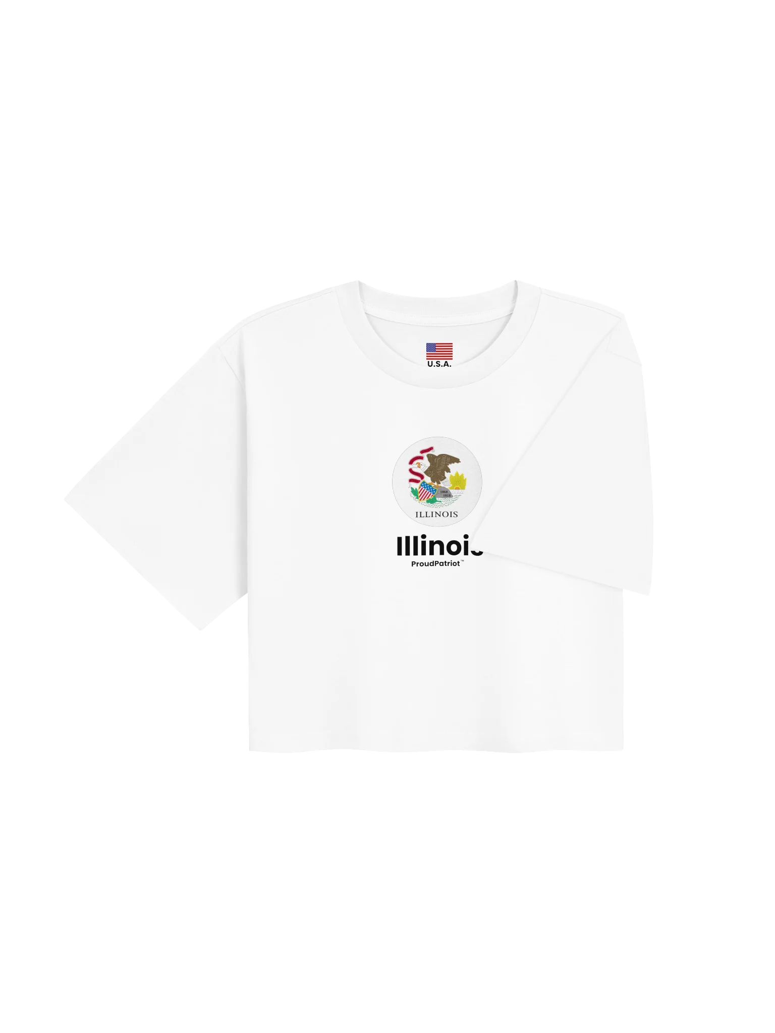 Illinois Women's Classic Crop Tee product image (8)