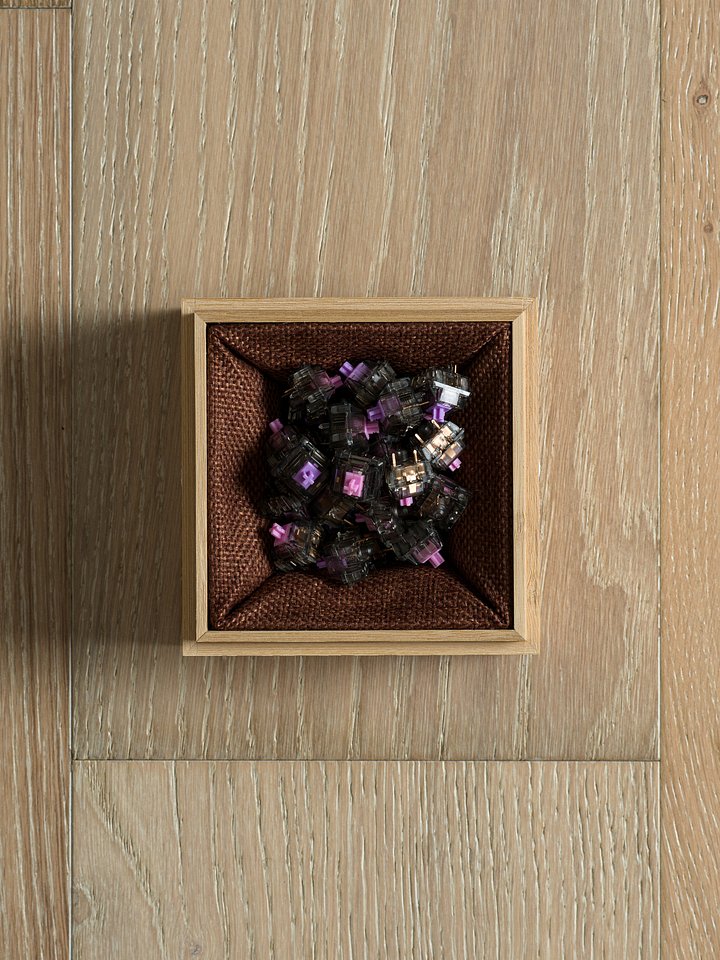 Batch 8 — Durock Smokey Linears Purple / Pink Stems product image (1)