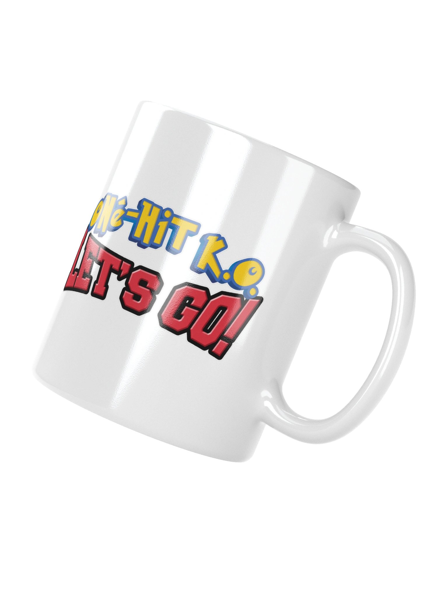 One-Hit K.O. Let's Go! - White Glossy Mug product image (11)