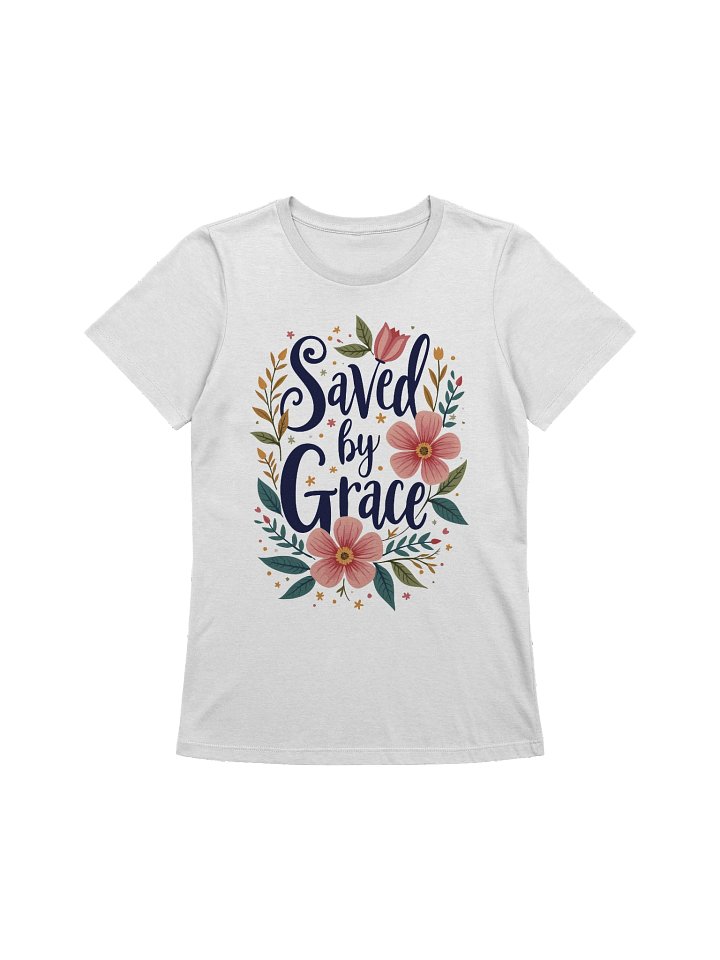 Women's Supersoft Relaxed-fit T-Shirt Saved By Grace product image (1)