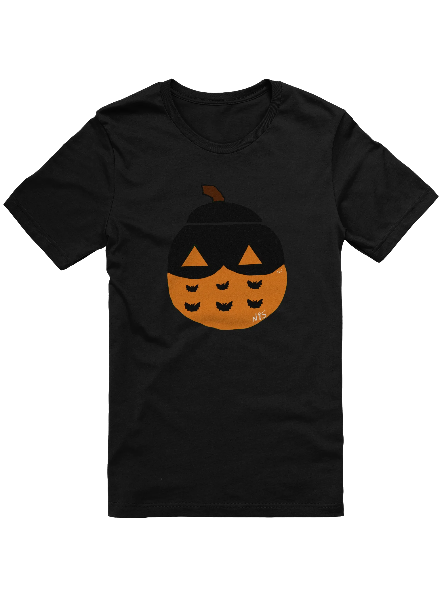 Mask-O-Lantern tee (orange mask) product image (1)