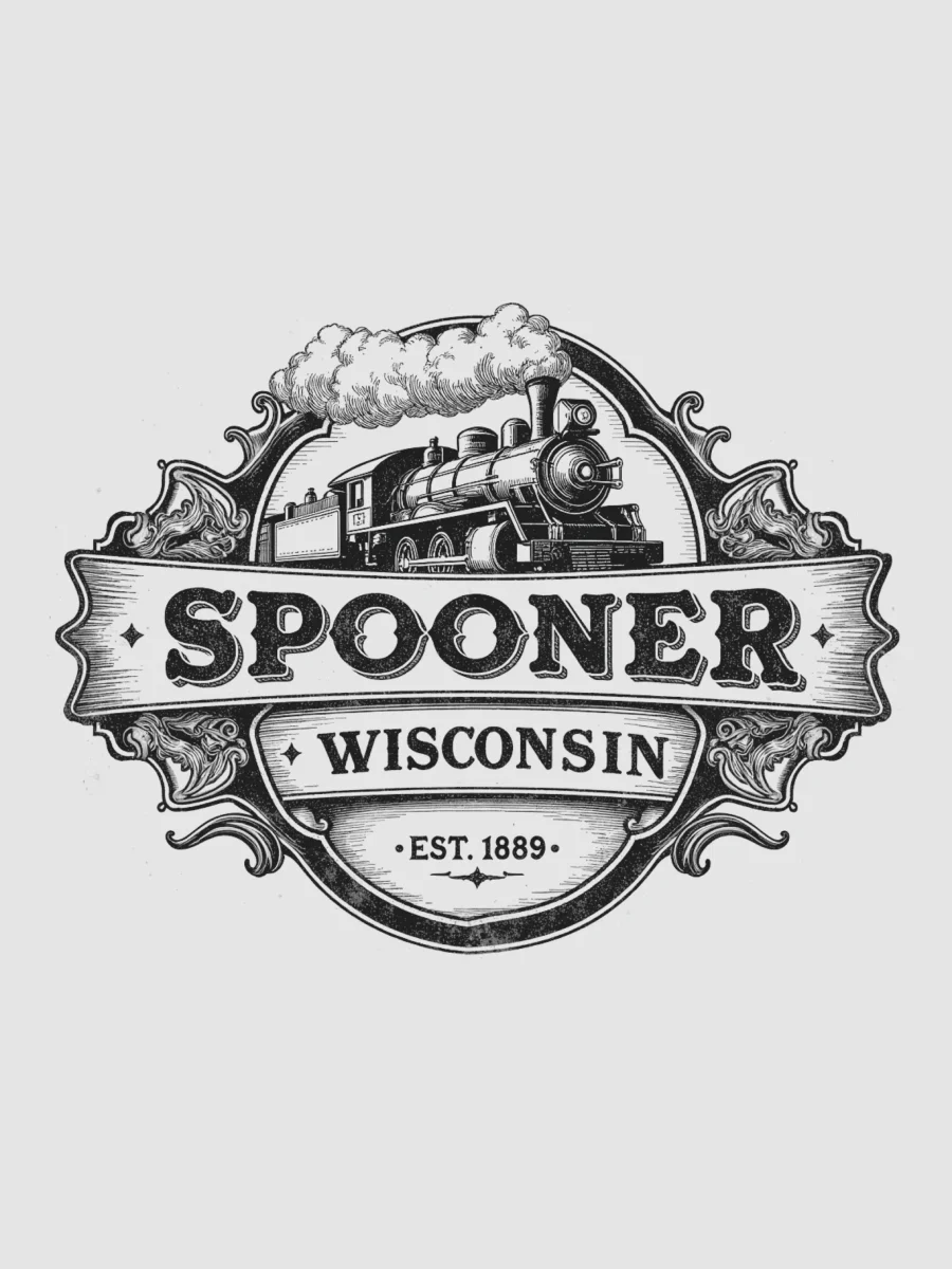 Spooner Railroad Vintage Logo Hoodie product image (13)