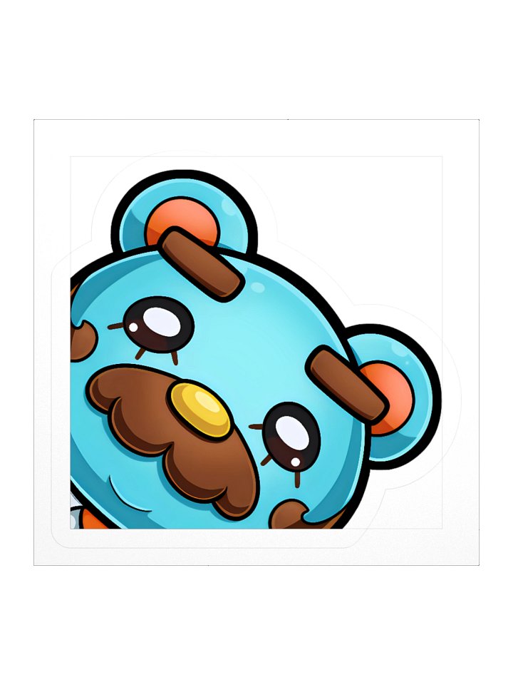 Beardo - 1x1 Sticker product image (2)
