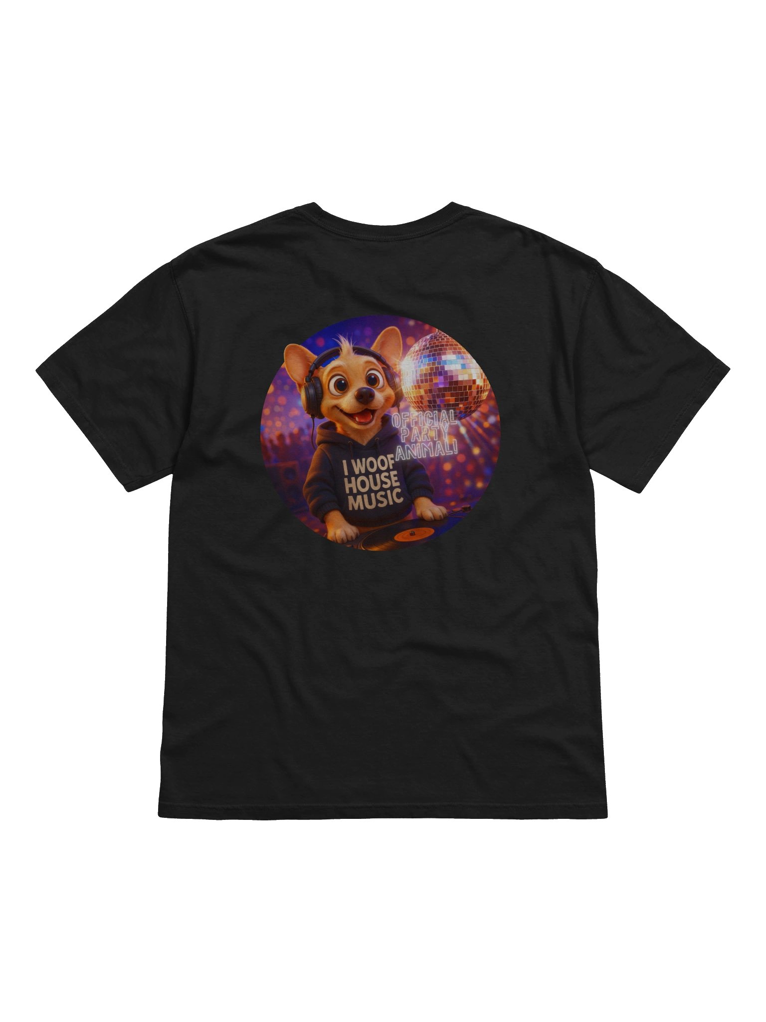 Woof House Music Tee product image (2)
