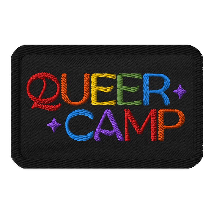 Queer Camp Embroidered Patch product image (1)