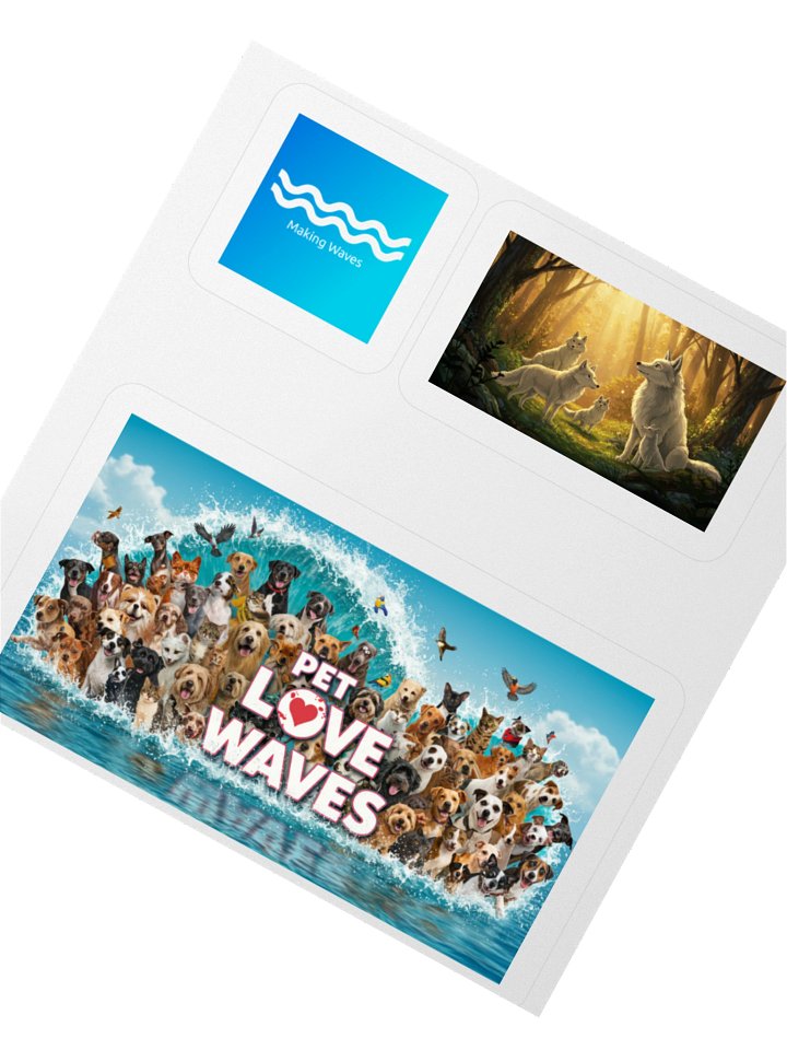 Wild Waves Sticker Pack product image (5)