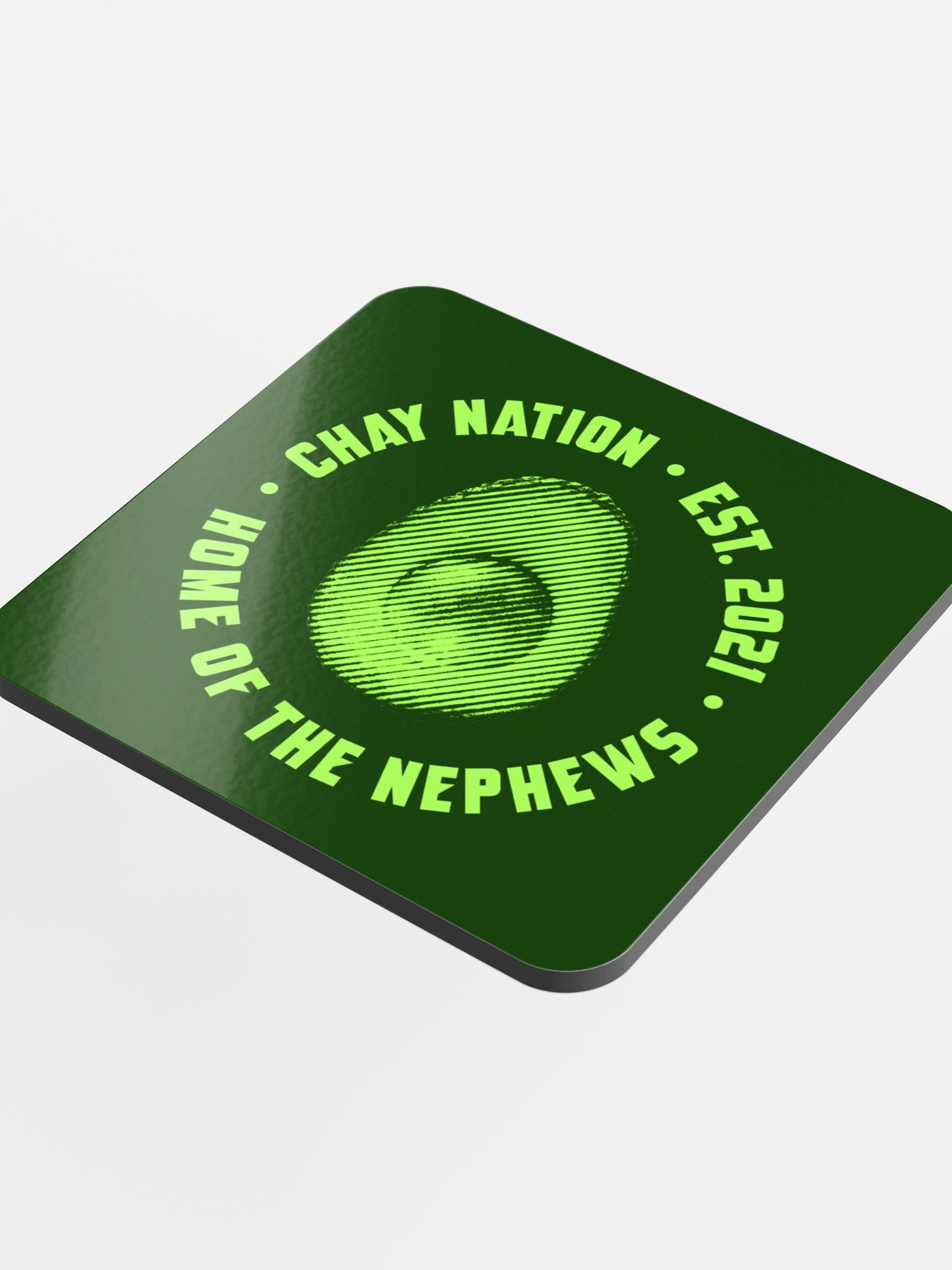 Chay Nation Halftone Coaster product image (4)