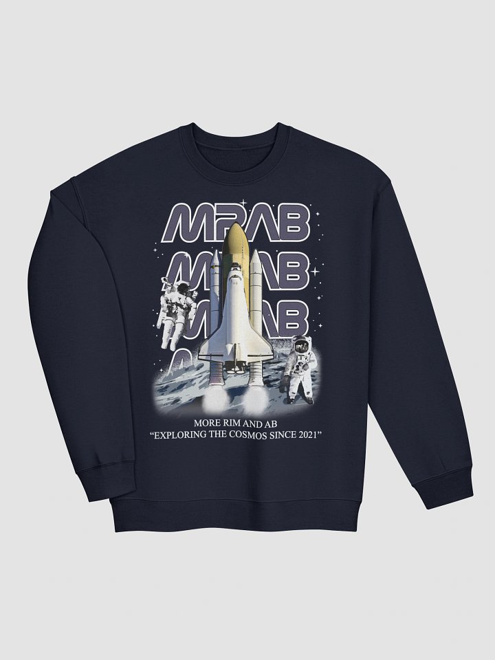 Space Exploration Crewneck Sweatshirt product image (2)