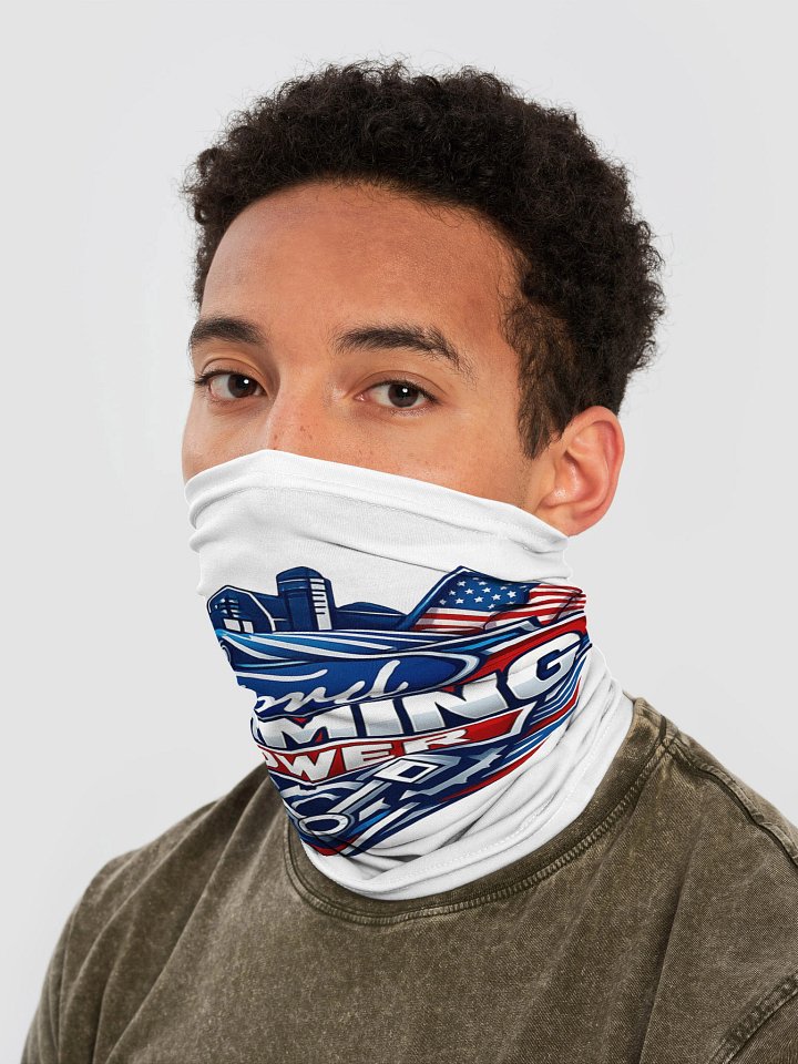 FordFarming Power Patriotic Power All-Over Neck Gaiter product image (2)
