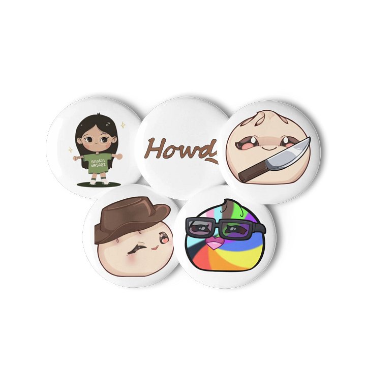 Bao Bun Pins product image (3)