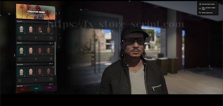 FiveM Clothing v2 & Appearance Script (Clothing, Barber,Tattoo, Char Creator) QB / ESX / QBOX product image (1)