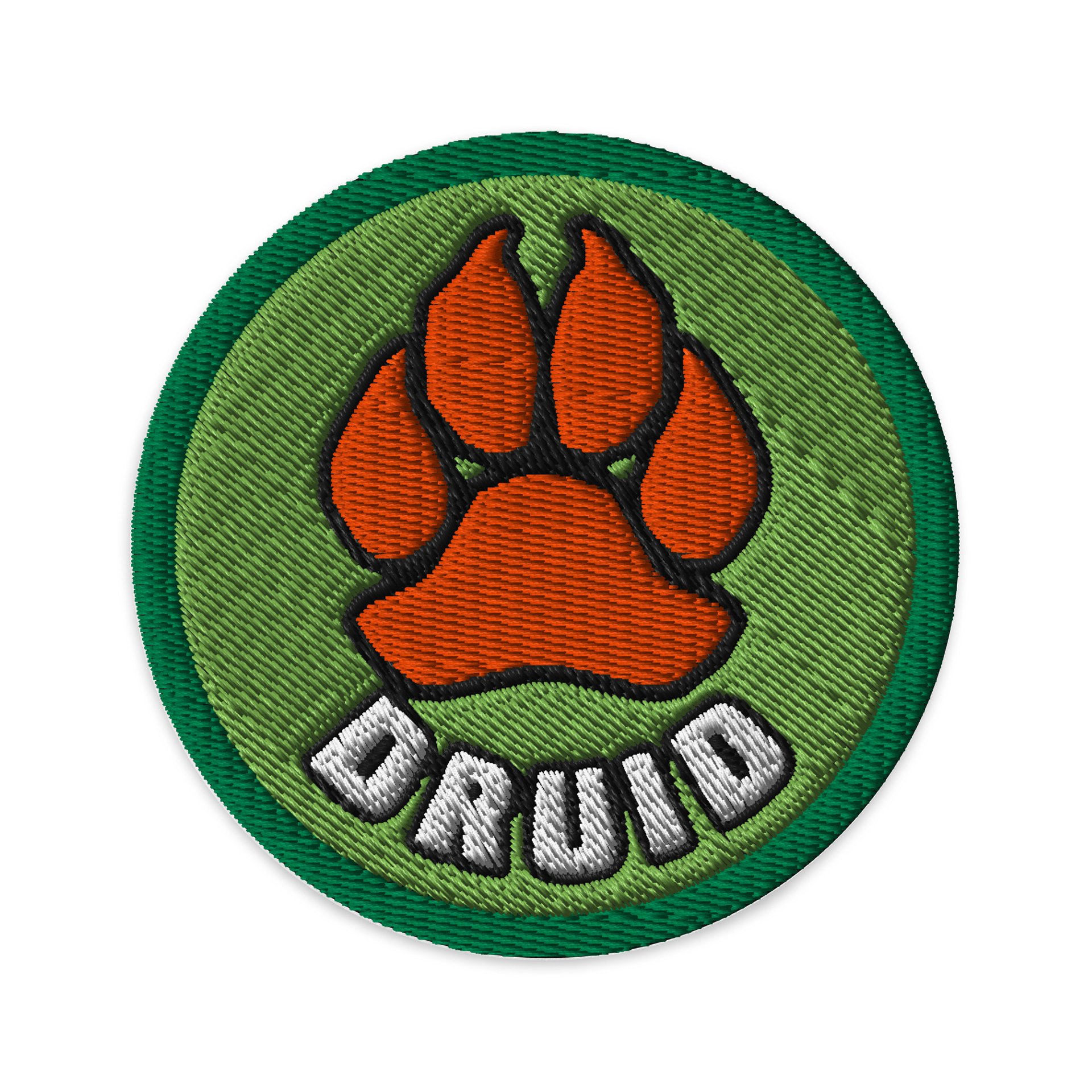 Batte Baubles Druid Class Embroidered Patch product image (1)