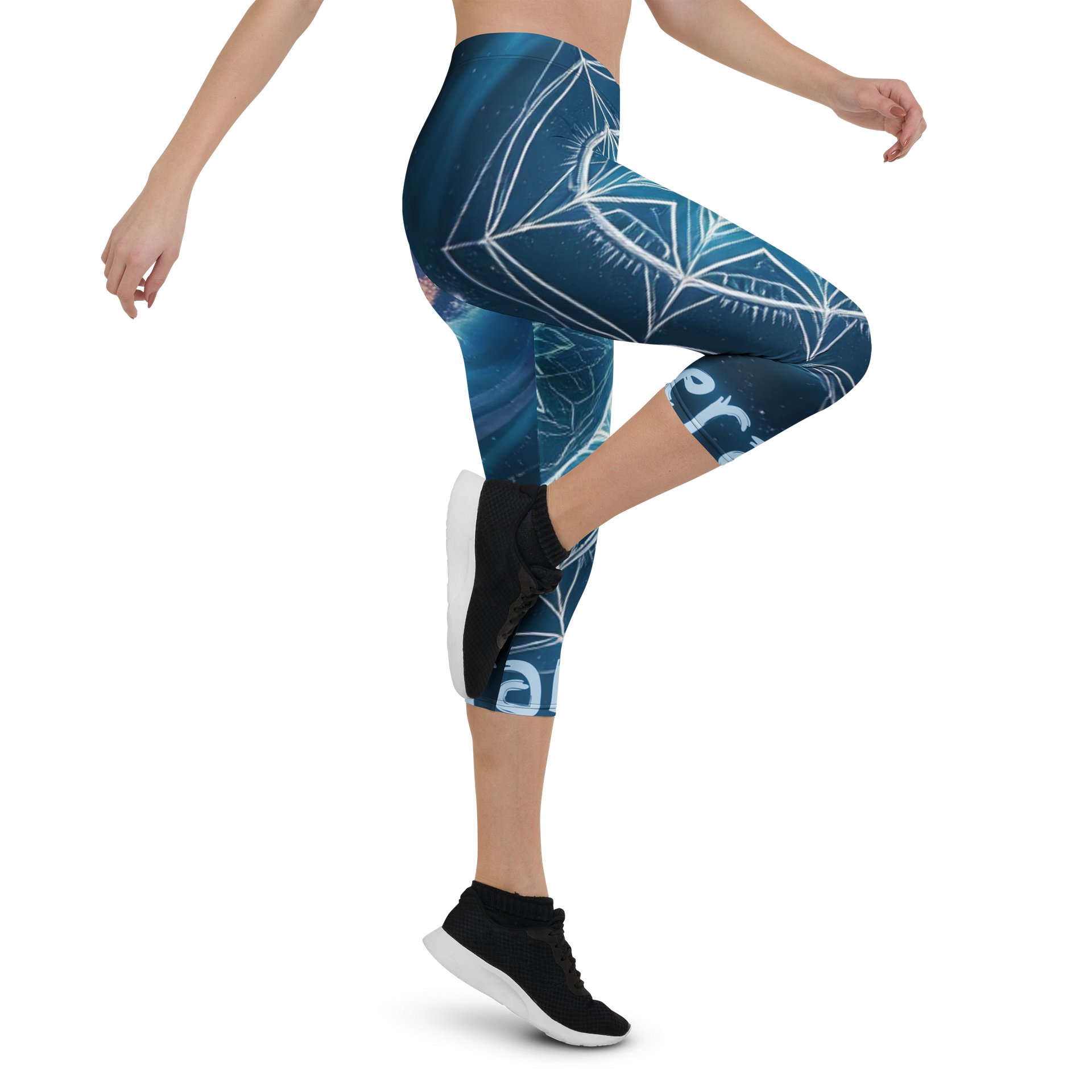 Customizable All-Over Capri Leggings product image (4)