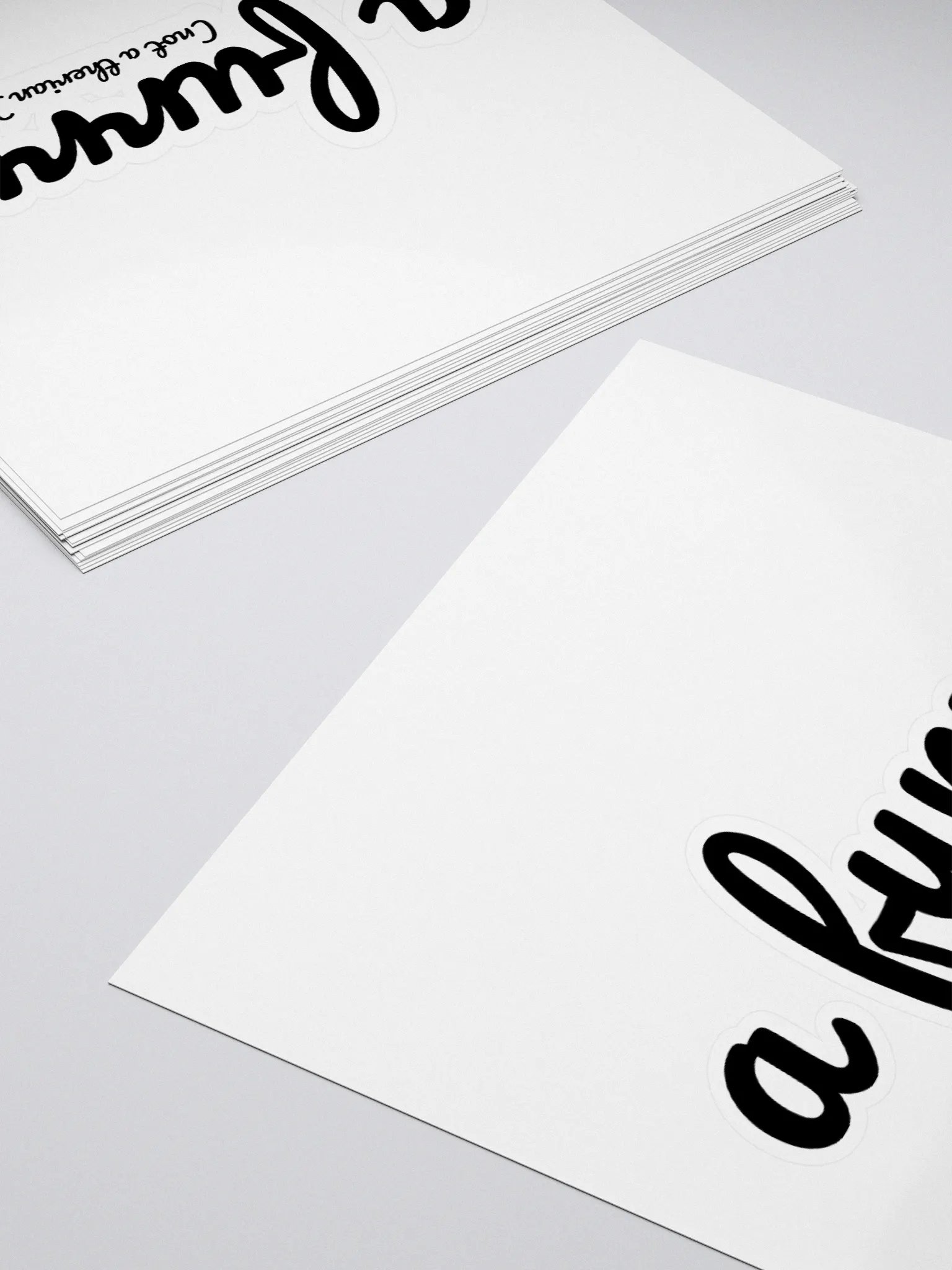 Clearly a furry sticker (dark edition) product image (4)