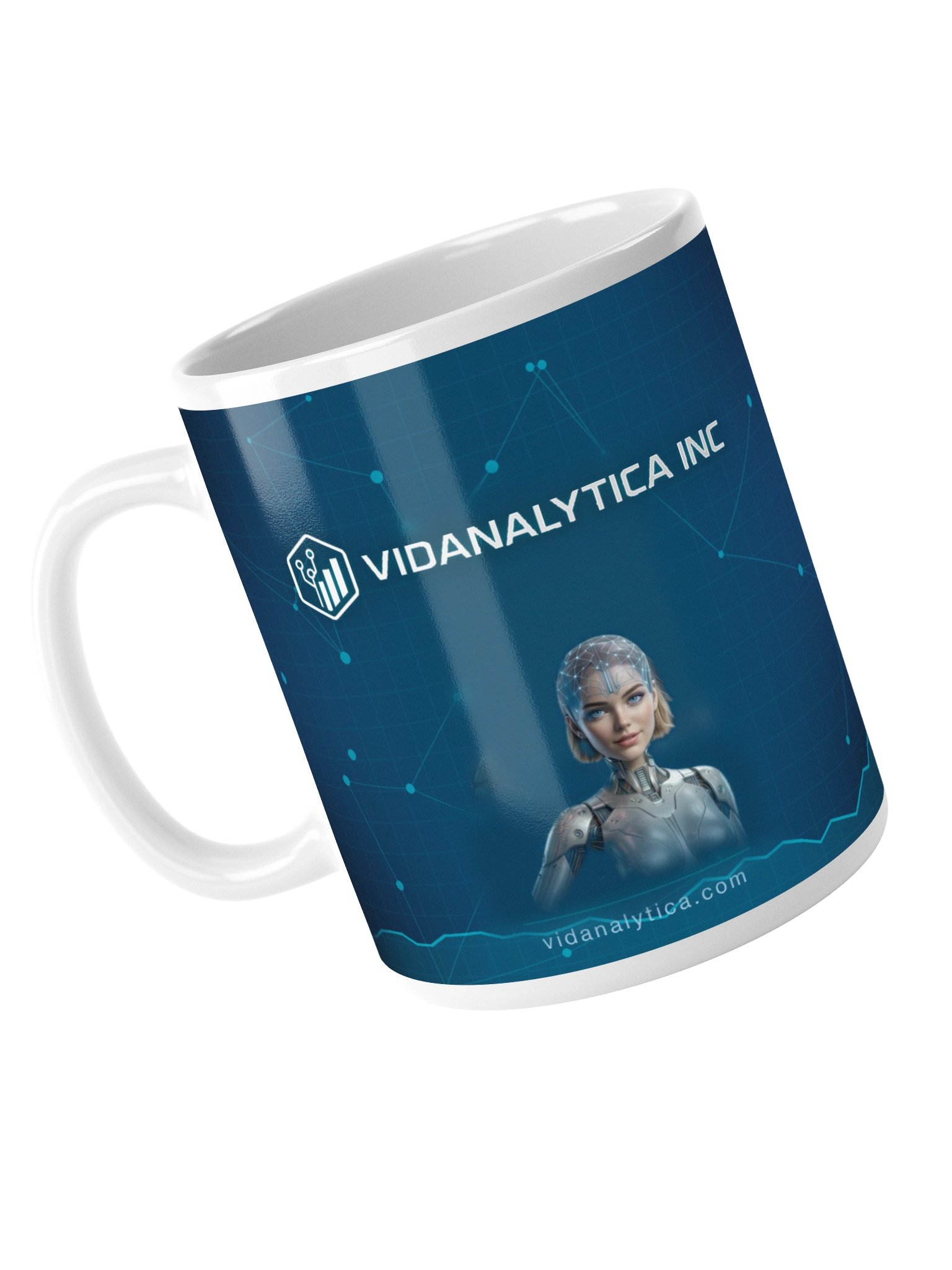 VIDANALYTICA INC Mug - Navy Avatar product image (14)