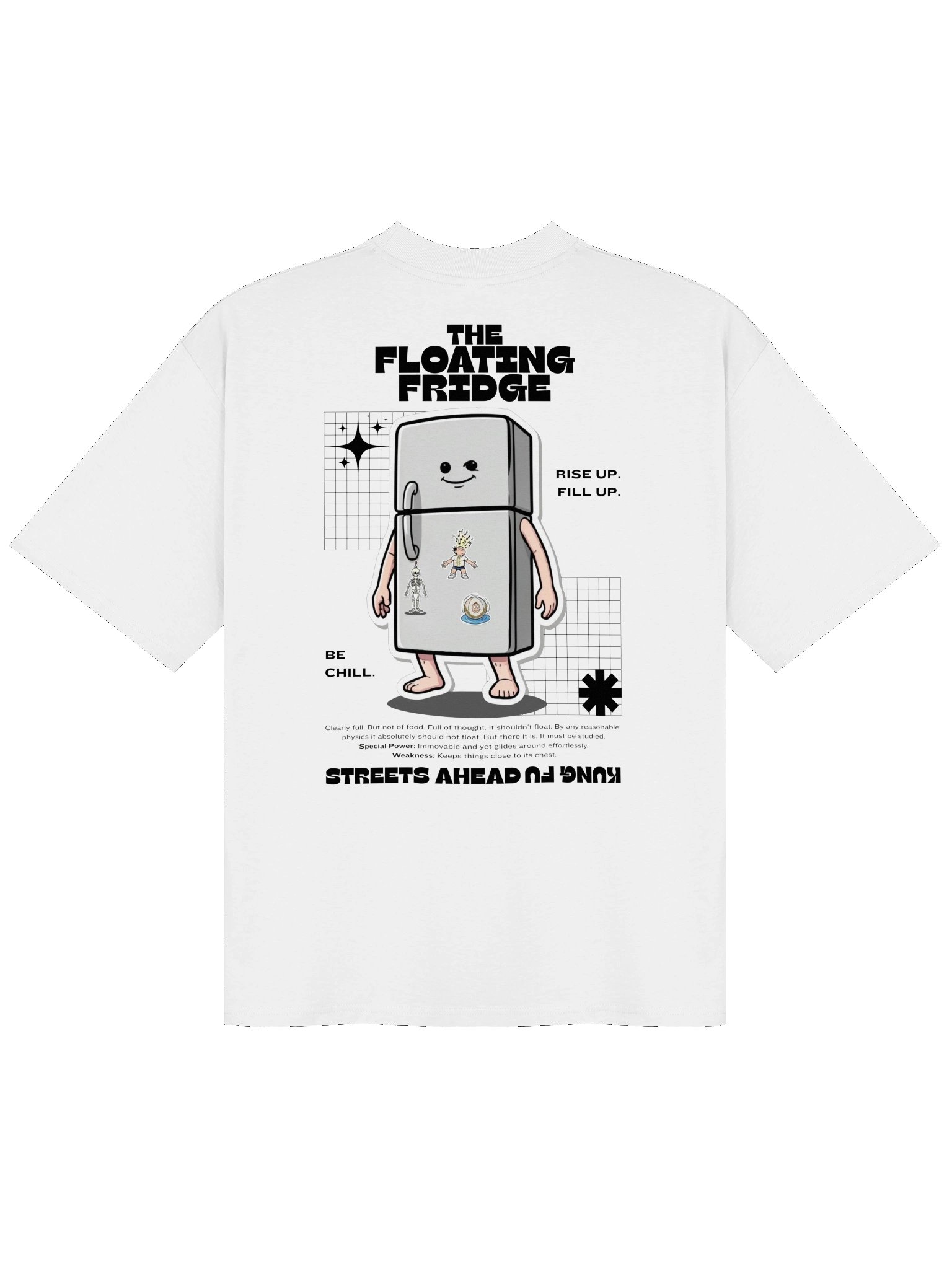 The Floating Fridge - Short Sleeve Shirt - White product image (1)