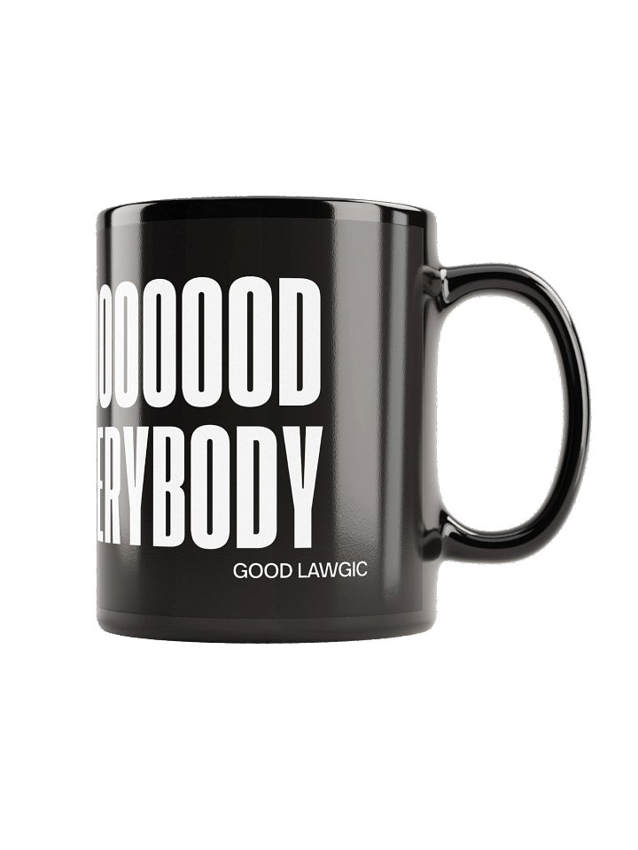 Goooooood Evening Everybody Black Mug product image (2)