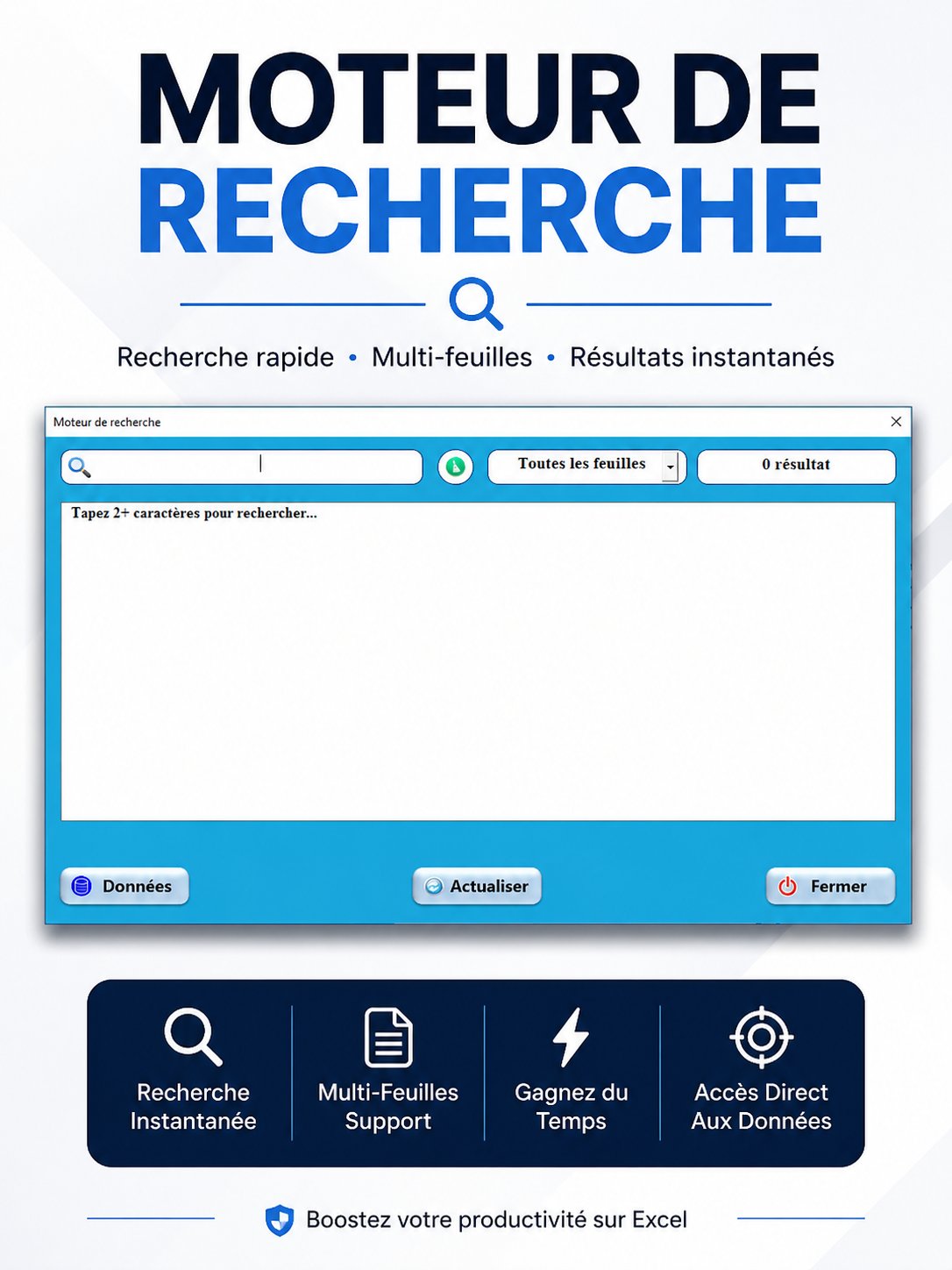 Recherche Instantanée Multi-Feuilles product image (1)