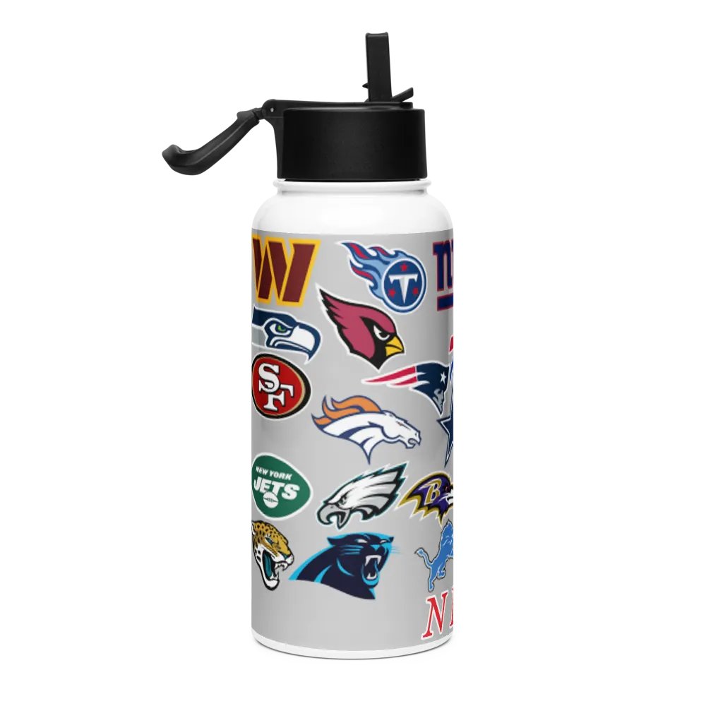 Team Logos Stainless Steel Water Bottle product image (4)