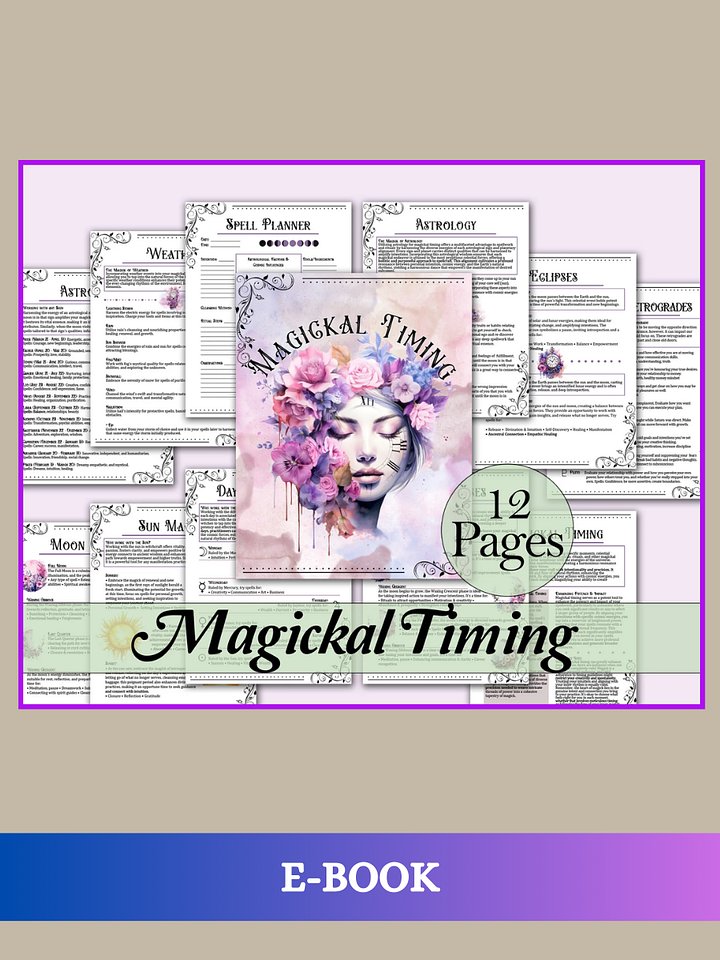 Magickal Timing - Align with the Universe’s Rhythms product image (1)