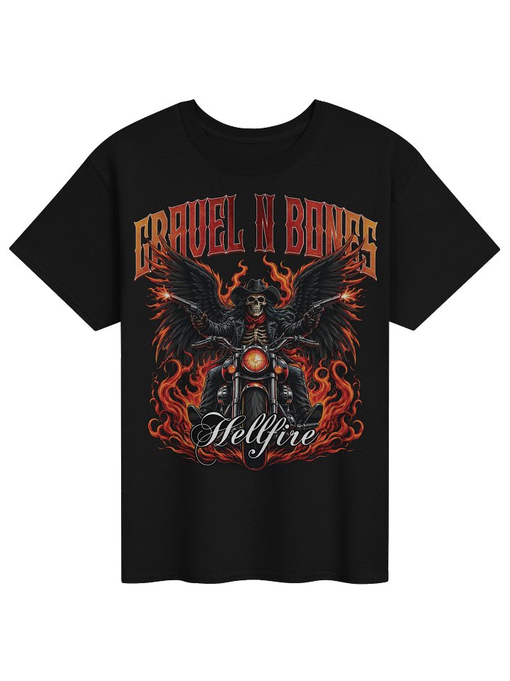 Gravel N Bones — Hellfire Reaper Tee product image (1)