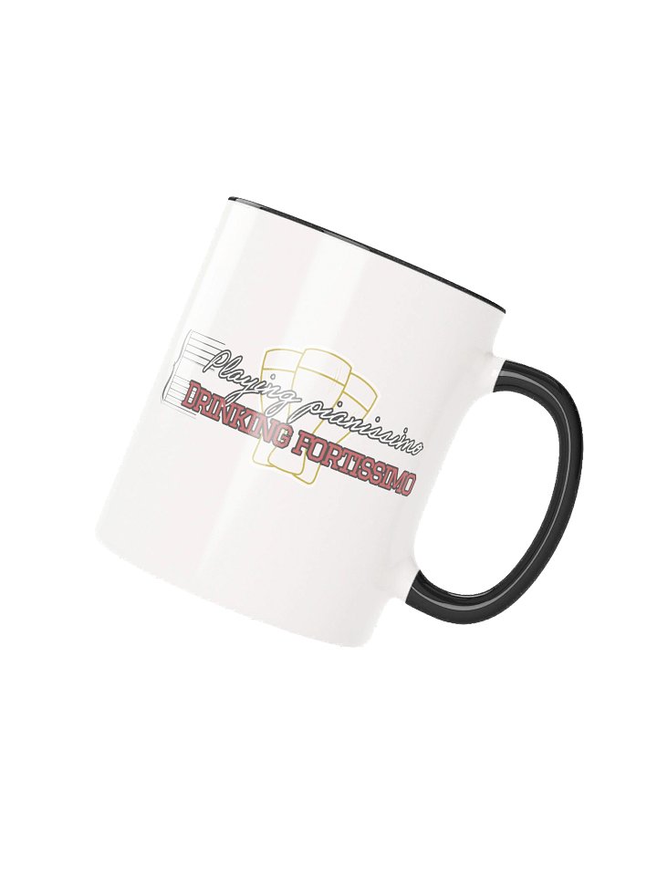 “Playing pianissimo. Drinking fortissimo.” Classic Mug – Where Classical Meets Rockstar Energy product image (19)