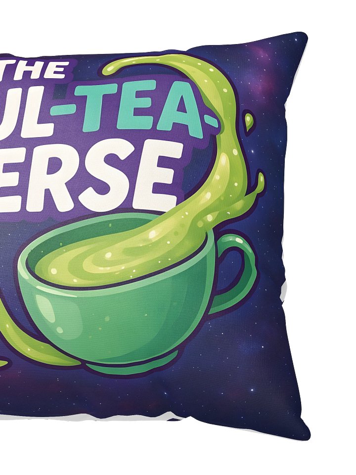 The Mul-Tea-Verse All-Over Pillow product image (2)