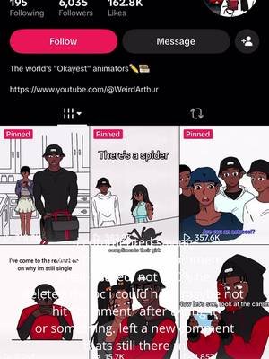 Hey @Weird Arthur stop being so weird and stealing my art and animation. Oh and bro? Ai? Really? Cmon man