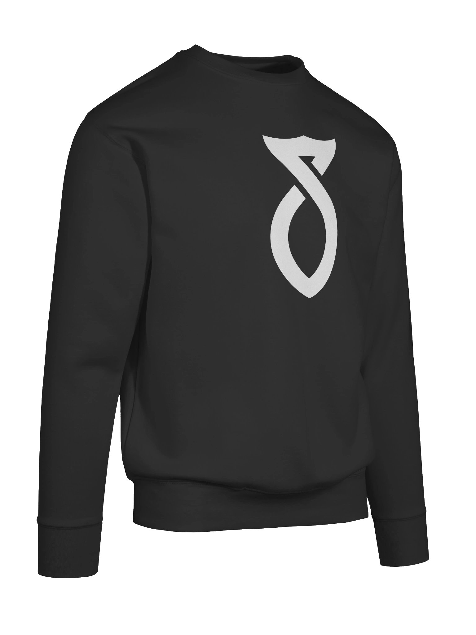 White on Black Sweatshirt product image (10)